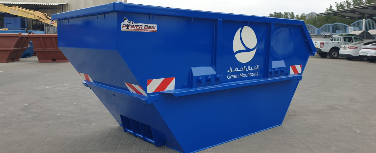 Sustainable garbage skips - POWER Bear