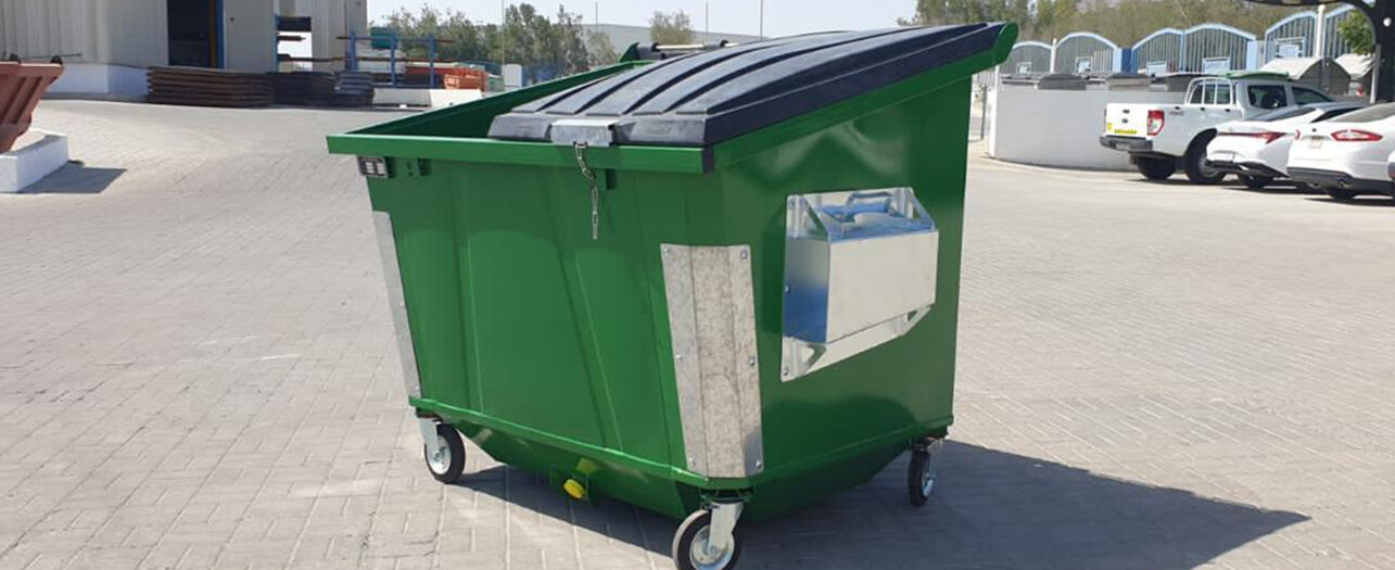 rash bin & recycle bin for waste disposition