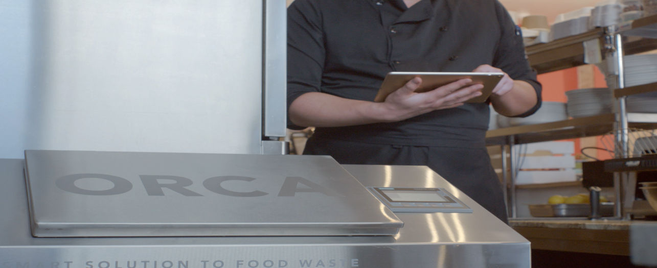 ORCA Technology for sustainable waste management in restaurants and hotels.